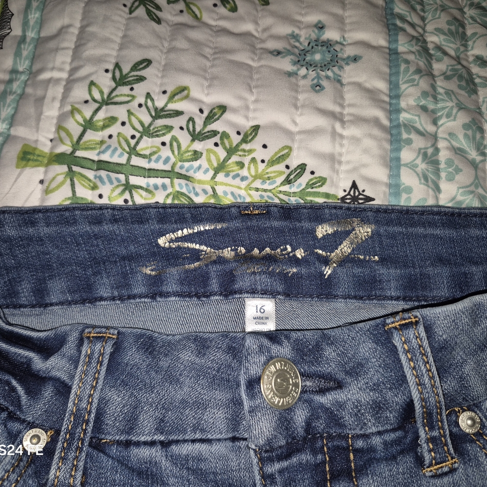 Seven7 Women's Light Blue Skinny Jeans - Picture 4 of 5